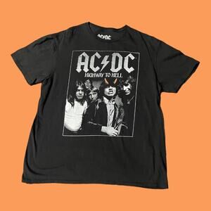 Modern acdc highway to hell tee